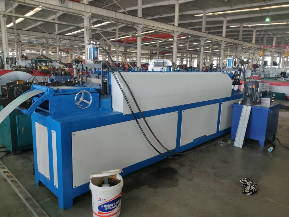冷彎設備防火閥葉片成型機