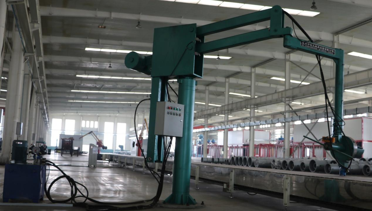 風機電機安裝機械手（杠桿式）